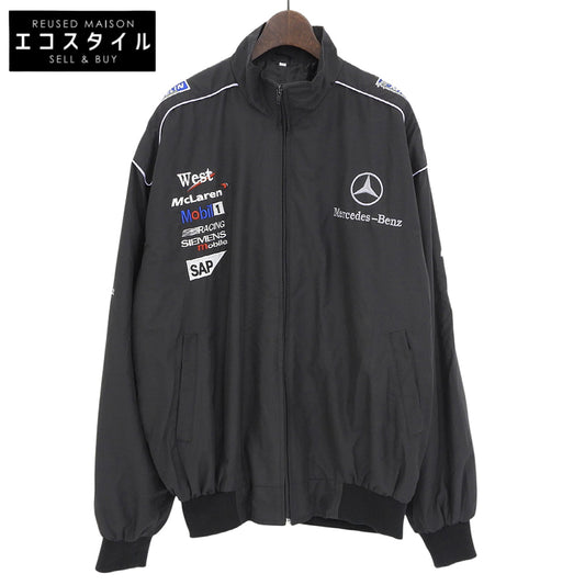Men's Nylon Racing Jacket Black XL Jacket XL