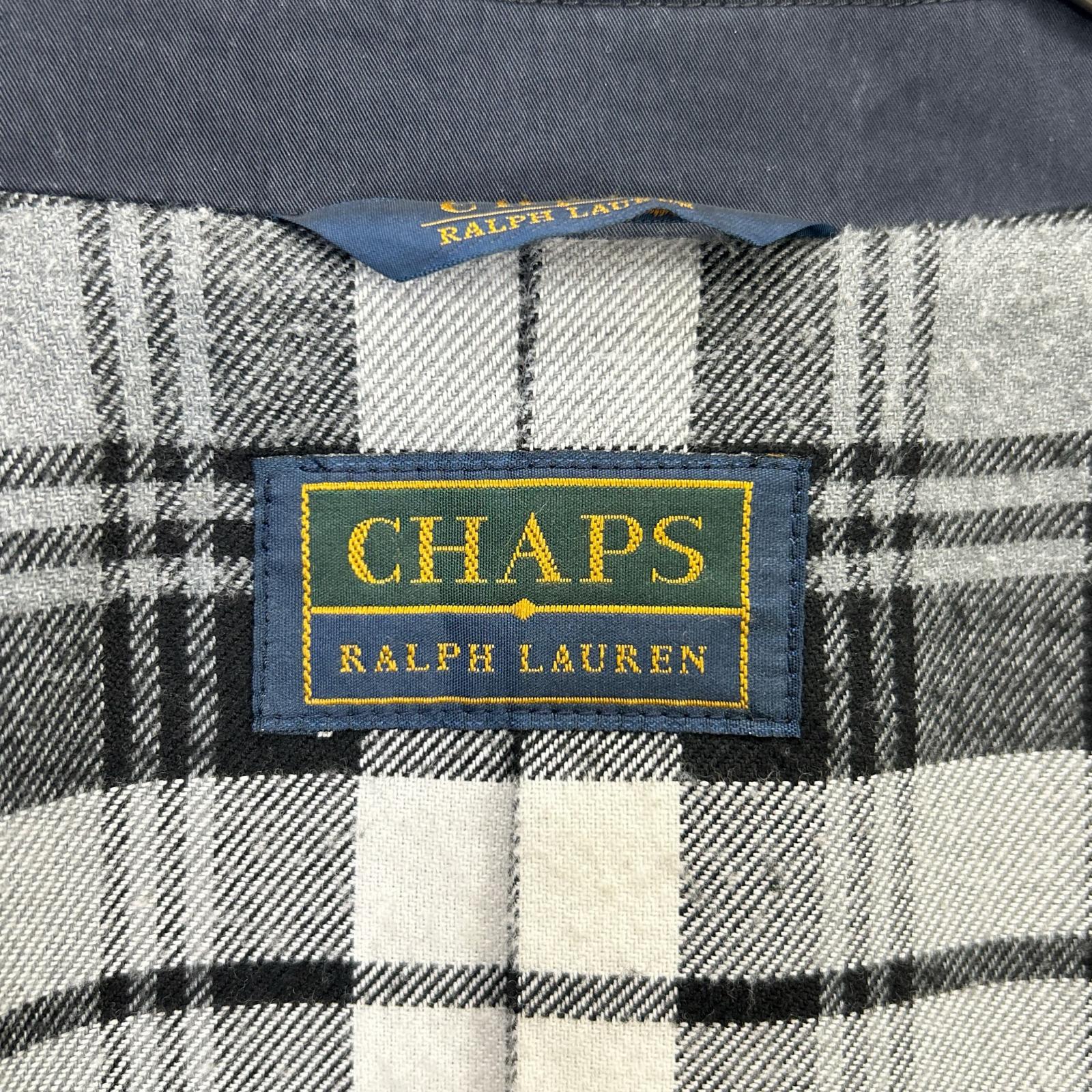Chaps Ralph Lauren チャップス ラルフローレン 90's ネイビー ステンカラーコート コート