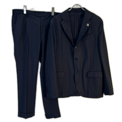 LARDINI SU.821-A Navy Boutonniere Jacket Setup Suit Set