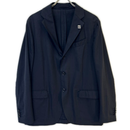 LARDINI SU.821-A Navy Boutonniere Jacket Setup Suit Set