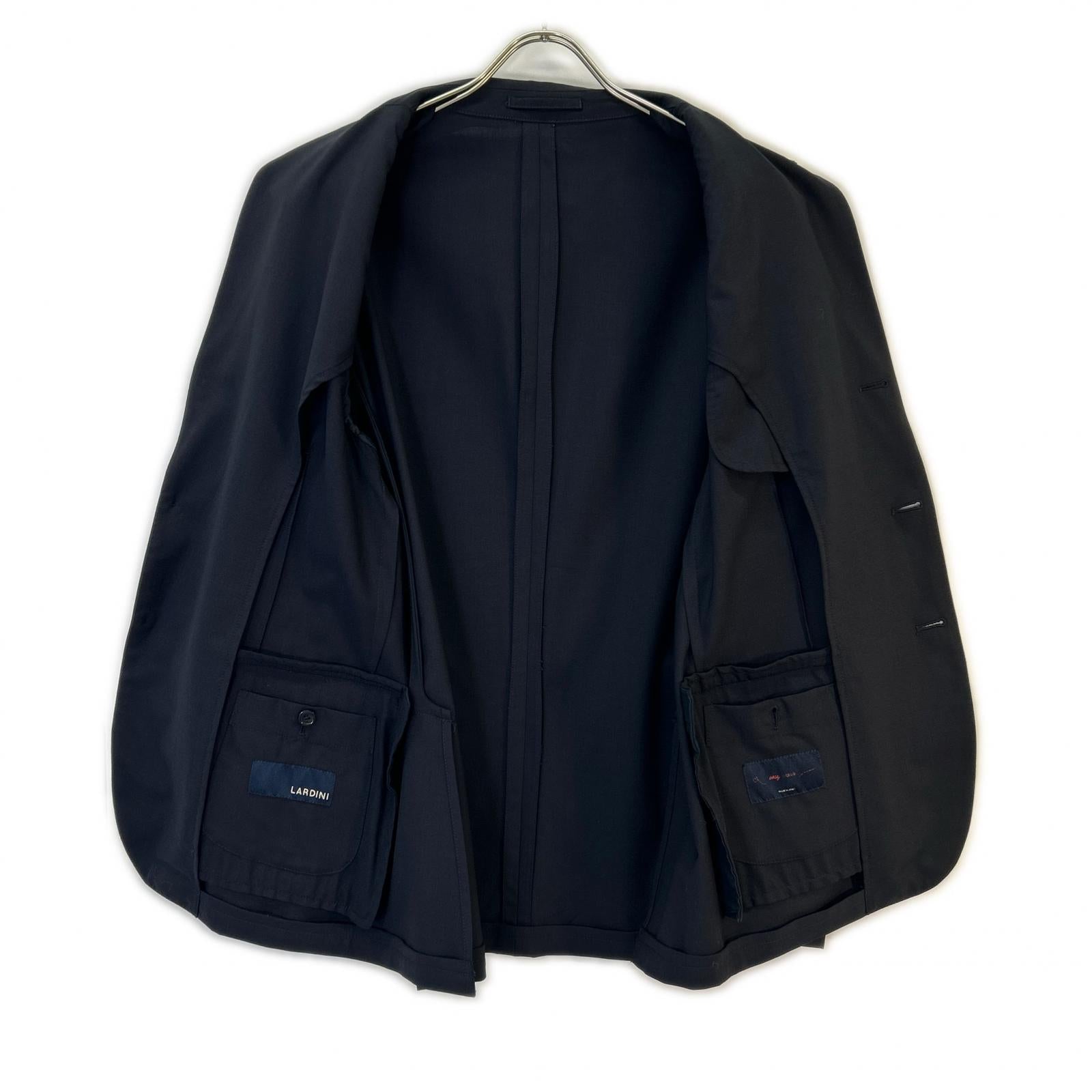 LARDINI SU.821-A Navy Boutonniere Jacket Setup Suit Set