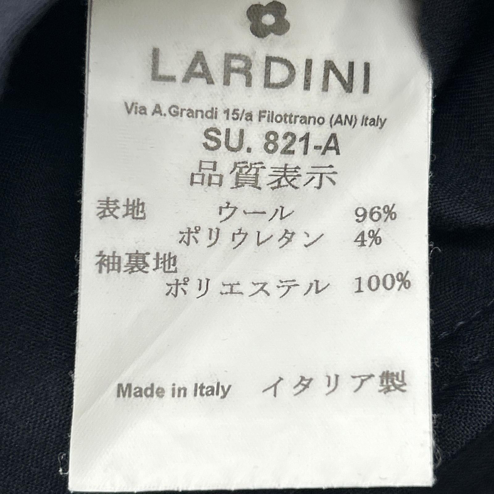 LARDINI SU.821-A Navy Boutonniere Jacket Setup Suit Set