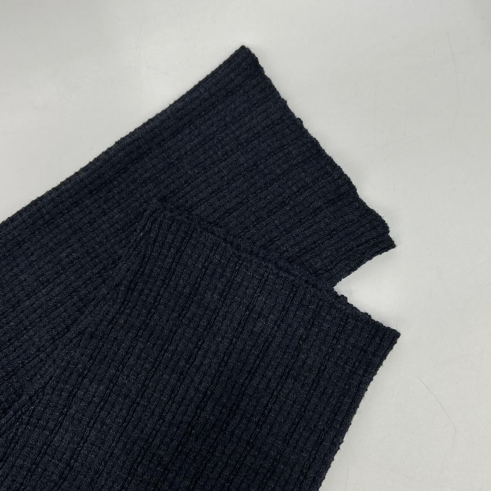 THE ROW 923 Y688 Navy Cotton Cashmere Knit Top