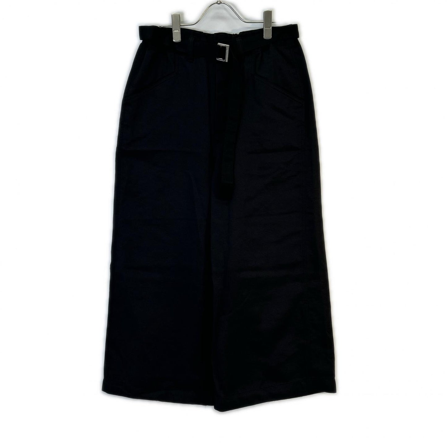 sacai サカイ ×SPIEWAK 24-03533M ブラック ワイドパンツ ボトムス