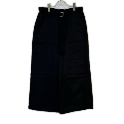 sacai サカイ ×SPIEWAK 24-03533M ブラック ワイドパンツ ボトムス