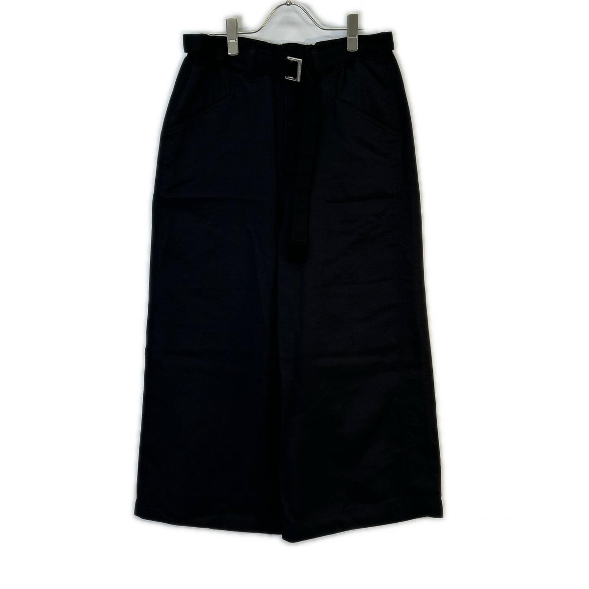 sacai サカイ ×SPIEWAK 24-03533M ブラック ワイドパンツ ボトムス