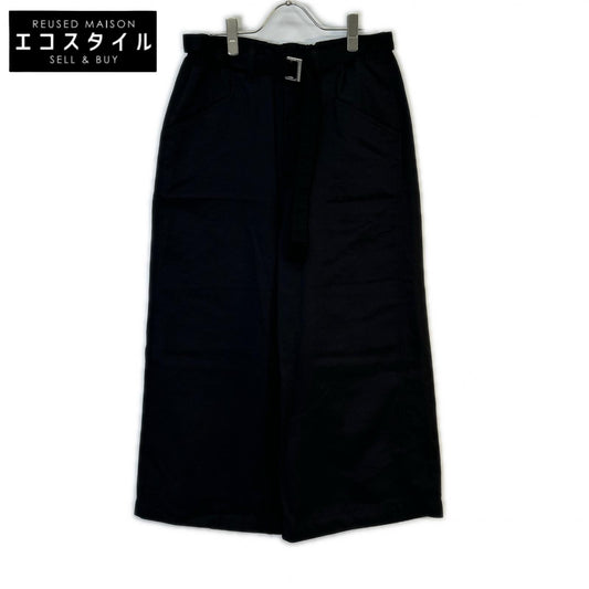 sacai サカイ ×SPIEWAK 24-03533M ブラック ワイドパンツ ボトムス