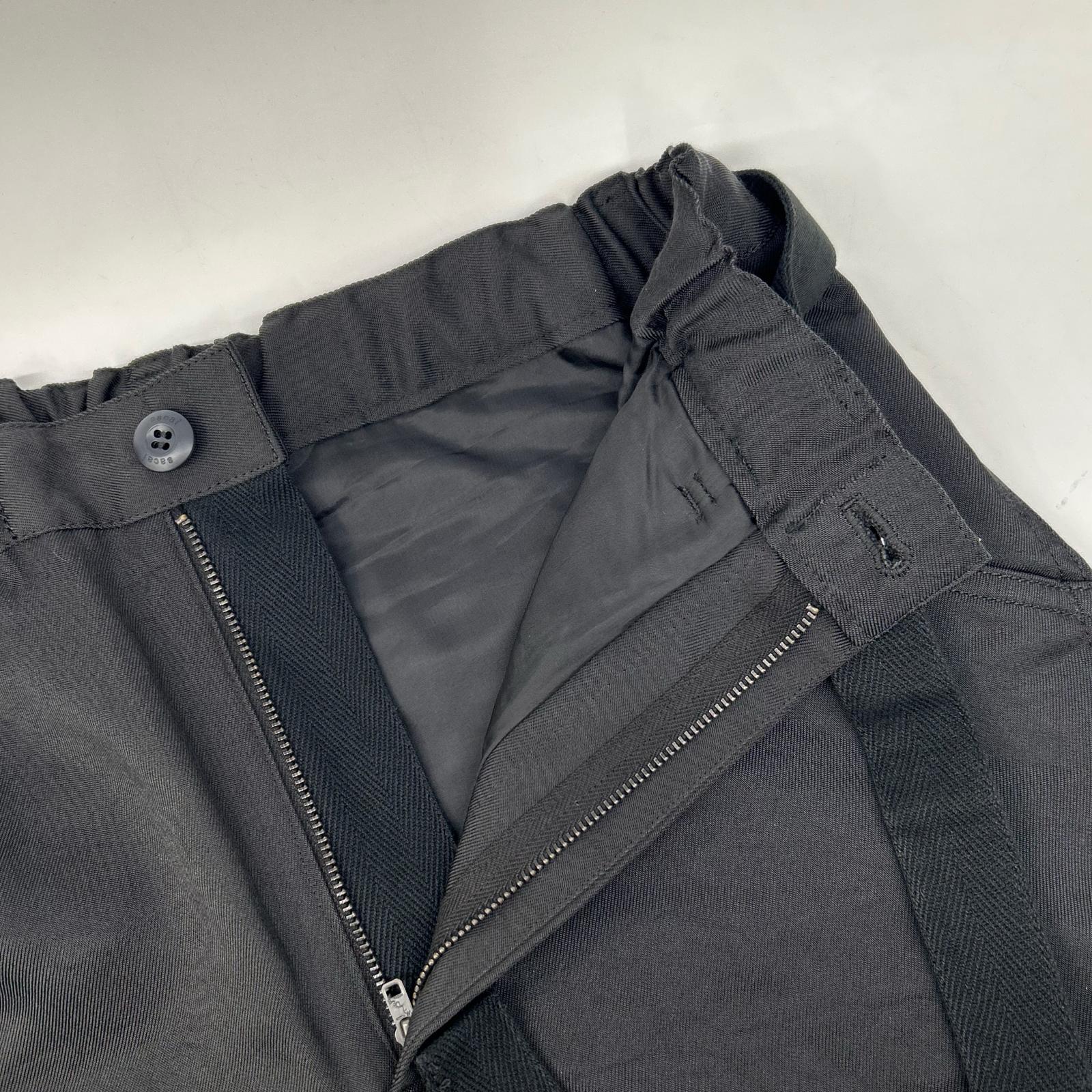 sacai サカイ ×SPIEWAK 24-03533M ブラック ワイドパンツ ボトムス