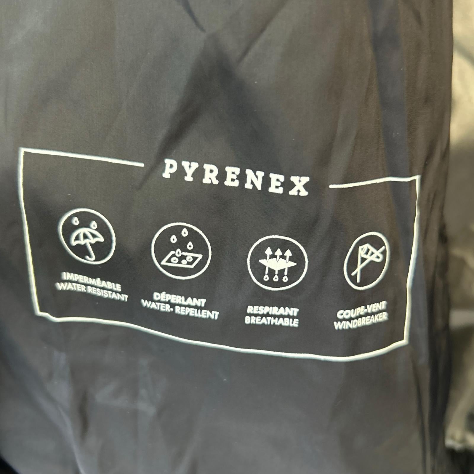 PYRENEX 羽绒服 HUX009 黑色 ENSURE 拉链夹克