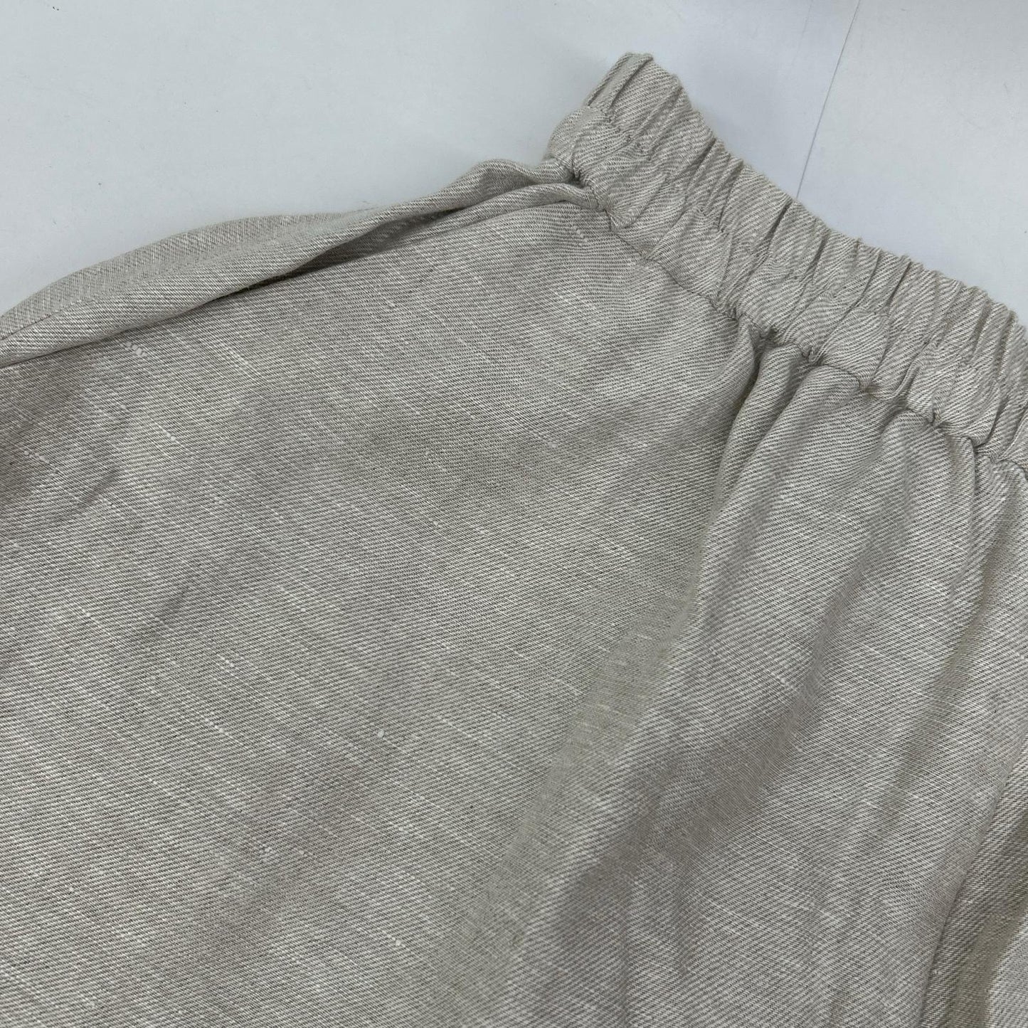 B0152LFP607 ﾍﾞｰｼﾞｭ ﾘﾈﾝ ﾂｲﾙﾎﾞﾄﾙｼﾙｴｯﾄﾊﾟﾝﾂ ボトムス レディース