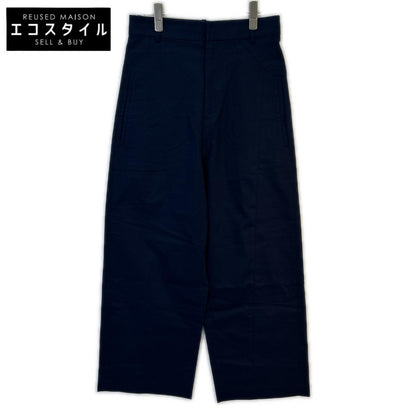 LOEWE 罗意威 H526Y04WC9 海军蓝 PUZZLE TROUSERS 阔腿裤