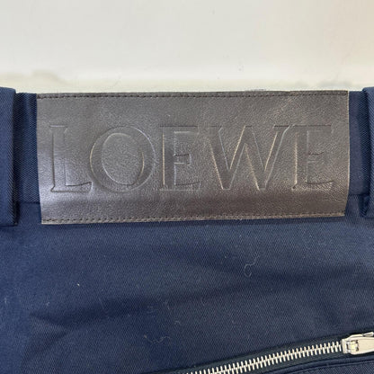 LOEWE 罗意威 H526Y04WC9 海军蓝 PUZZLE TROUSERS 阔腿裤