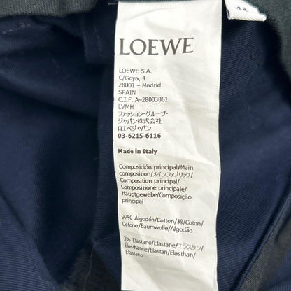 LOEWE 罗意威 H526Y04WC9 海军蓝 PUZZLE TROUSERS 阔腿裤