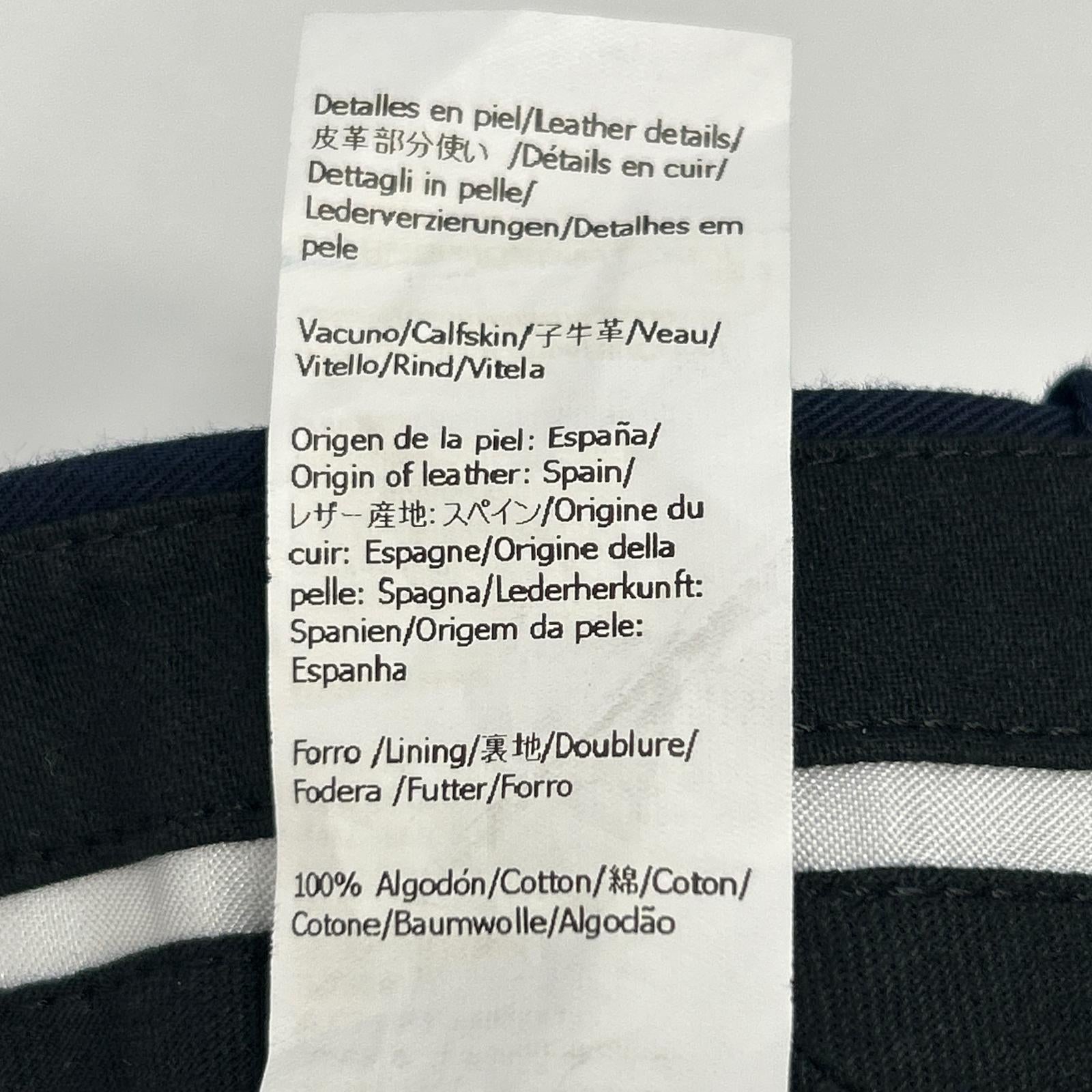LOEWE 罗意威 H526Y04WC9 海军蓝 PUZZLE TROUSERS 阔腿裤