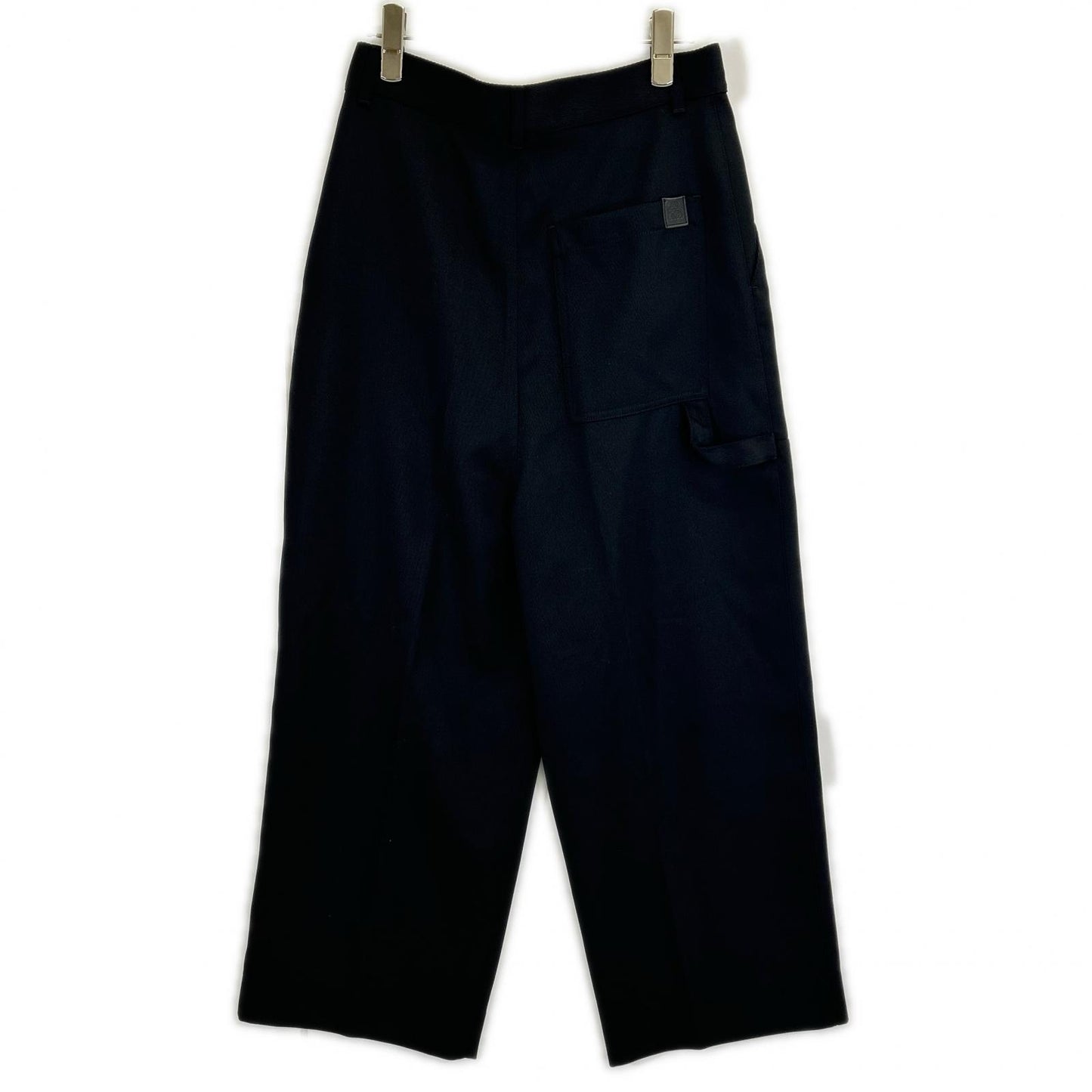 LOEWE H526Y04X26 Black Low Crotch Trousers Bottoms