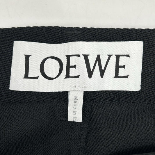 LOEWE H526Y04X26 Black Low Crotch Trousers Bottoms