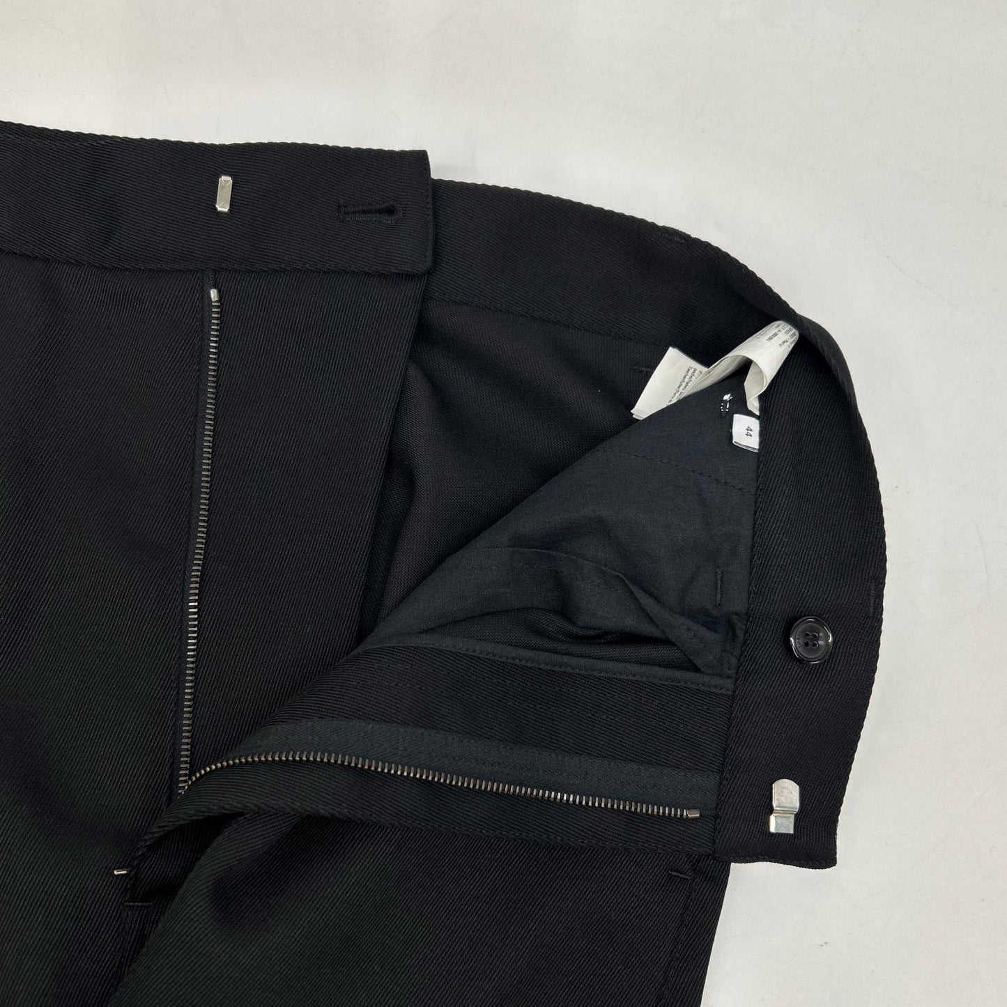 LOEWE H526Y04X26 Black Low Crotch Trousers Bottoms