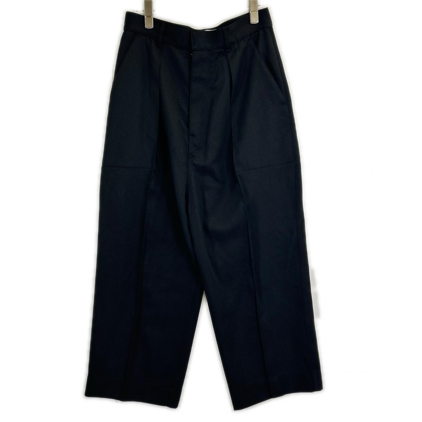 LOEWE H526Y04X26 Black Low Crotch Trousers Bottoms