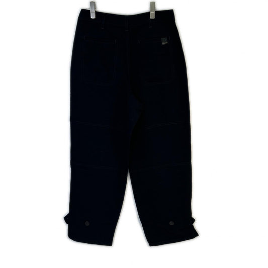 LOEWE ロエベ ×paula's ibiza S616Y04X69 ブラック リネン混 パンツ ボトムス
