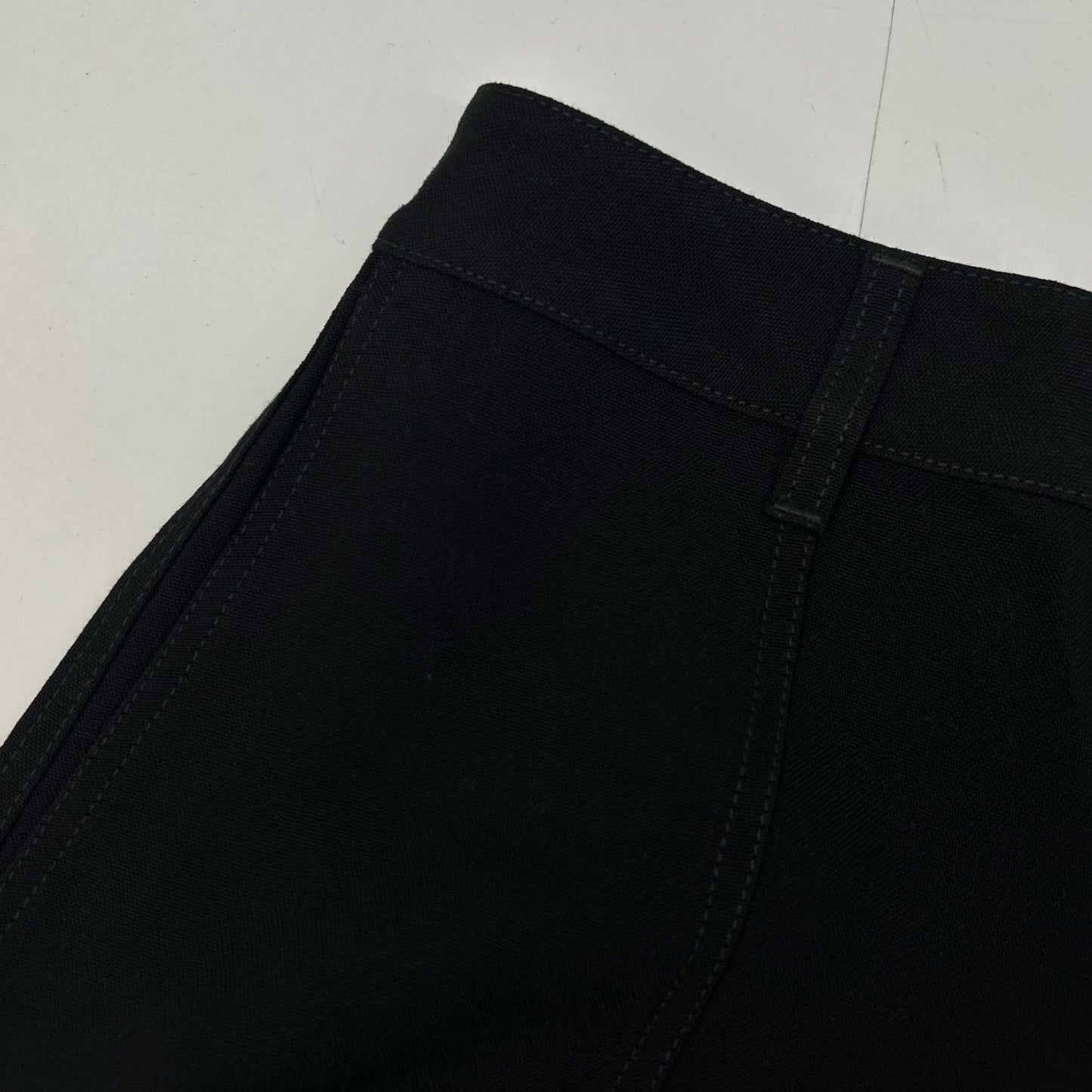 LOEWE ロエベ ×paula's ibiza S616Y04X69 Black Linen Blend Pants Bottoms