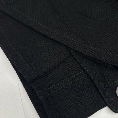 LOEWE ロエベ ×paula's ibiza S616Y04X69 Black Linen Blend Pants Bottoms