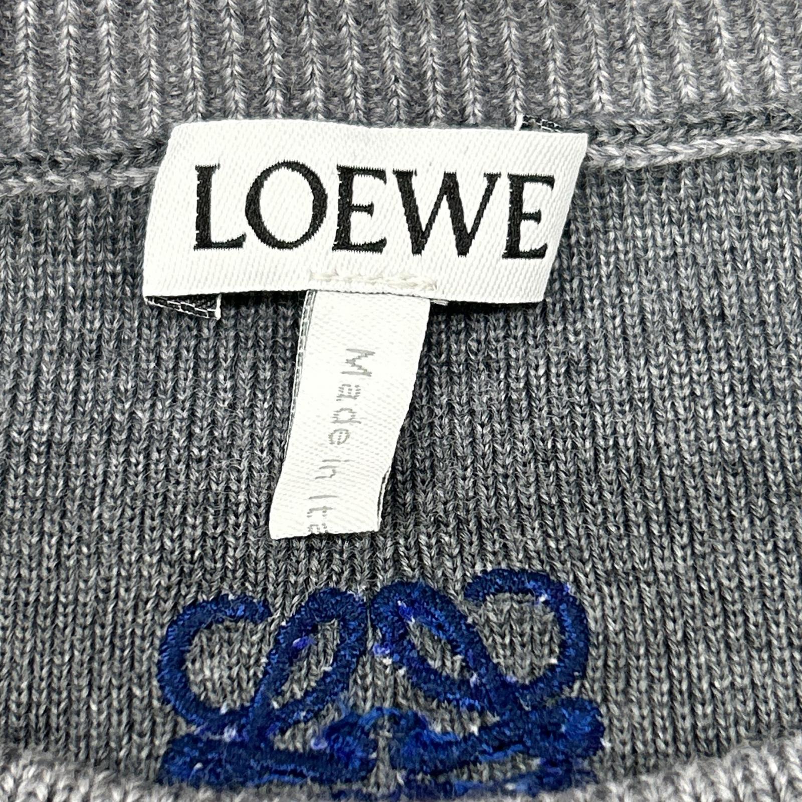 LOEWE ロエベ H526Y14KDL 24SS グレー スウェットトレーナー トップス