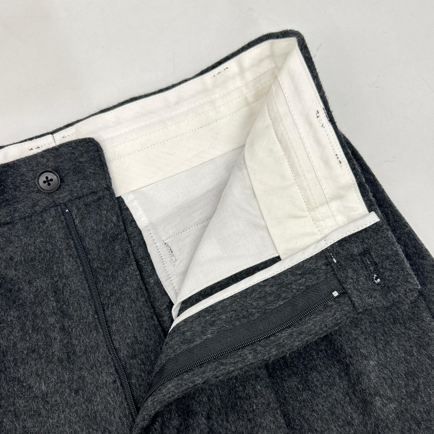 YOAK ヨーク YK24FW0845P 24AW Brewed Protain Blend Wool 3PLEATED WIDE TROUSERS ボトムス