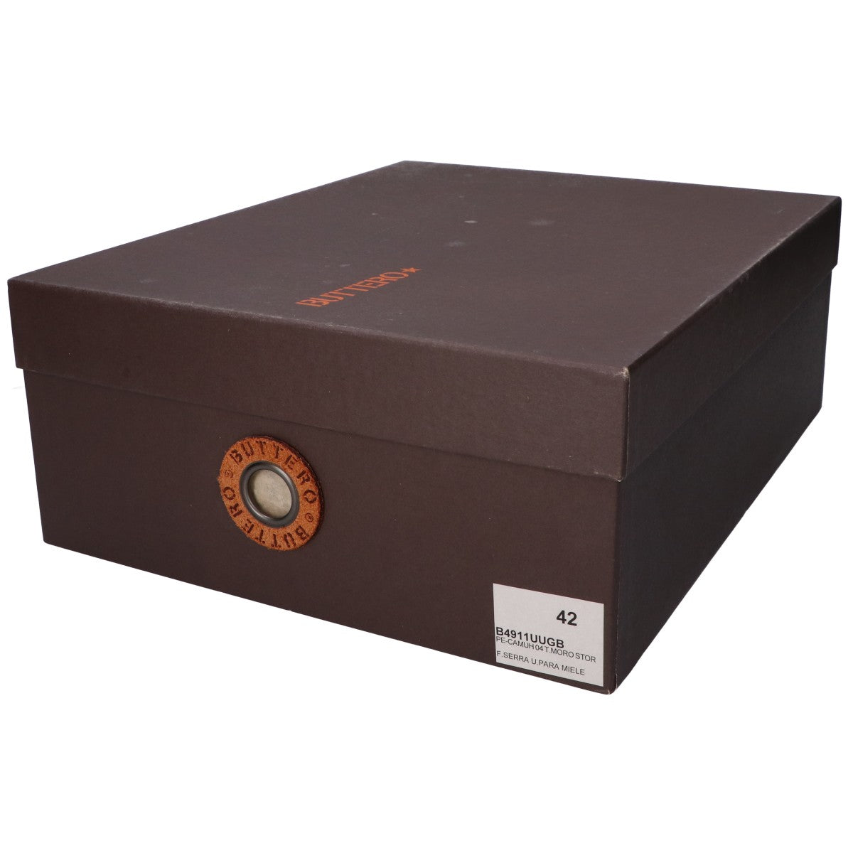 BUTTERO Brown x Khaki Camouflage Suede Lace-up Boots Shoes