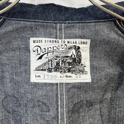 Dapper's 1730 Indigo Standard Coverall Jacket Type WW2