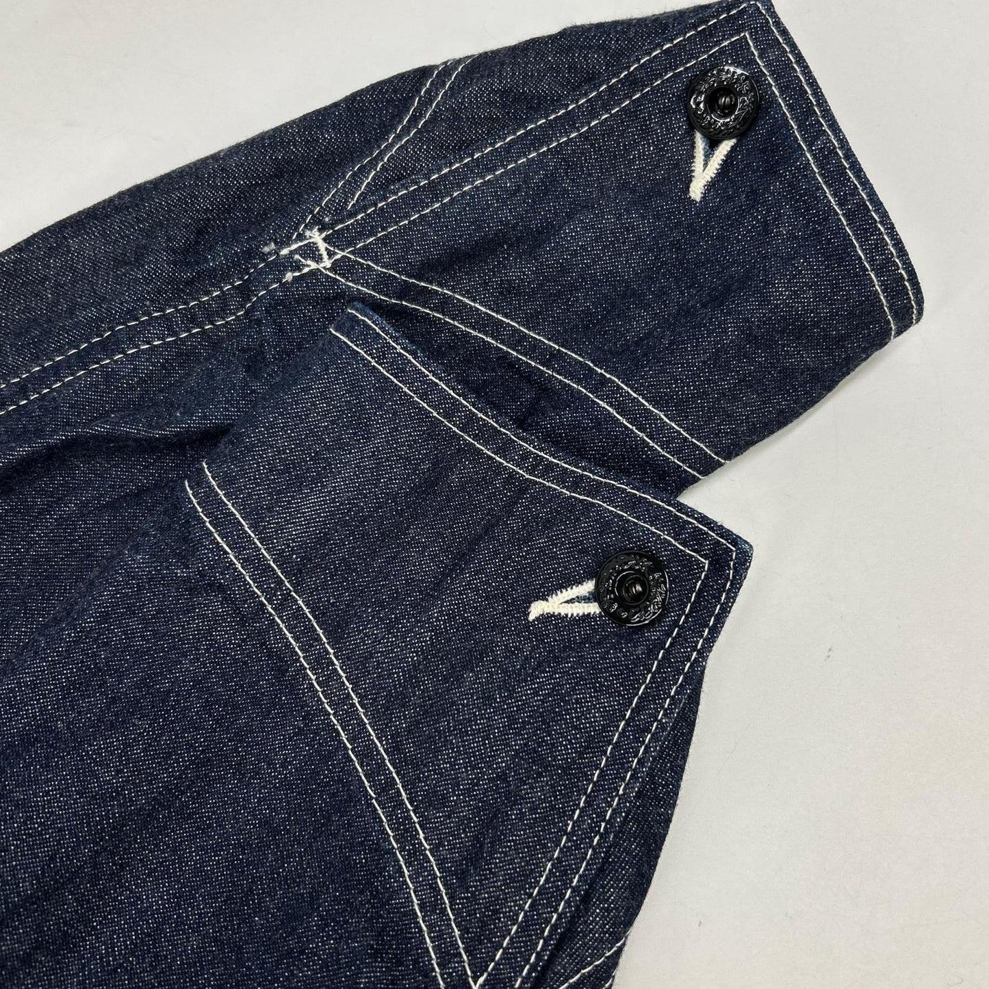 Dapper's 1730 Indigo Standard Coverall Jacket Type WW2