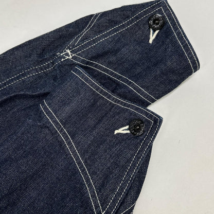 Dapper's 1730 Indigo Standard Coverall Jacket Type WW2