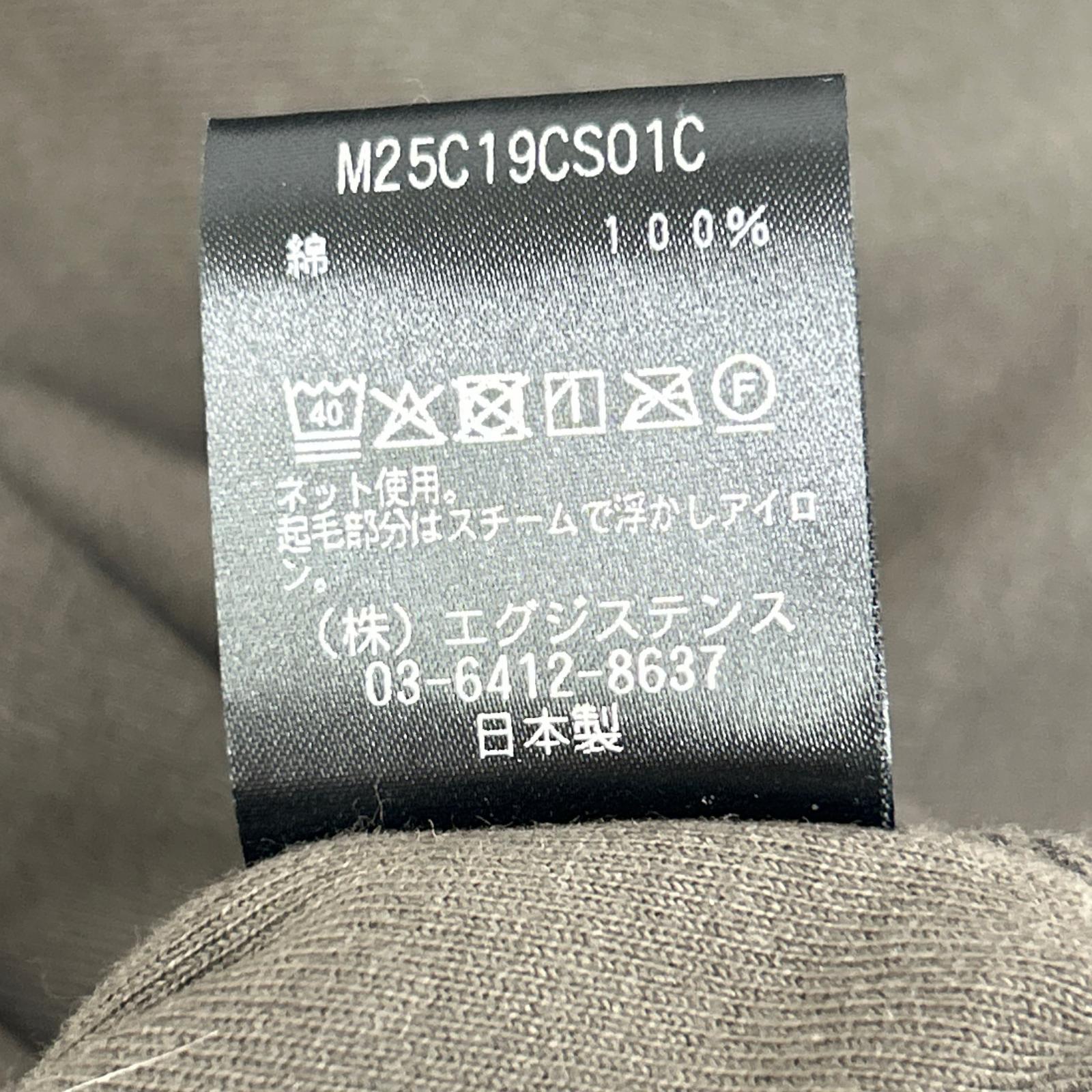 marka マーカ 25AW M25C19CS01C チャコール オーガニックコットンベロア フルジップトラックジャケット ジャケット