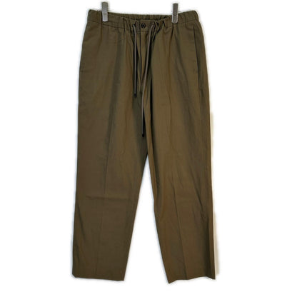 24AW A24C03PT01C Brown Organic Cotton Gabardine Easy Pants Bottoms 2 Men's