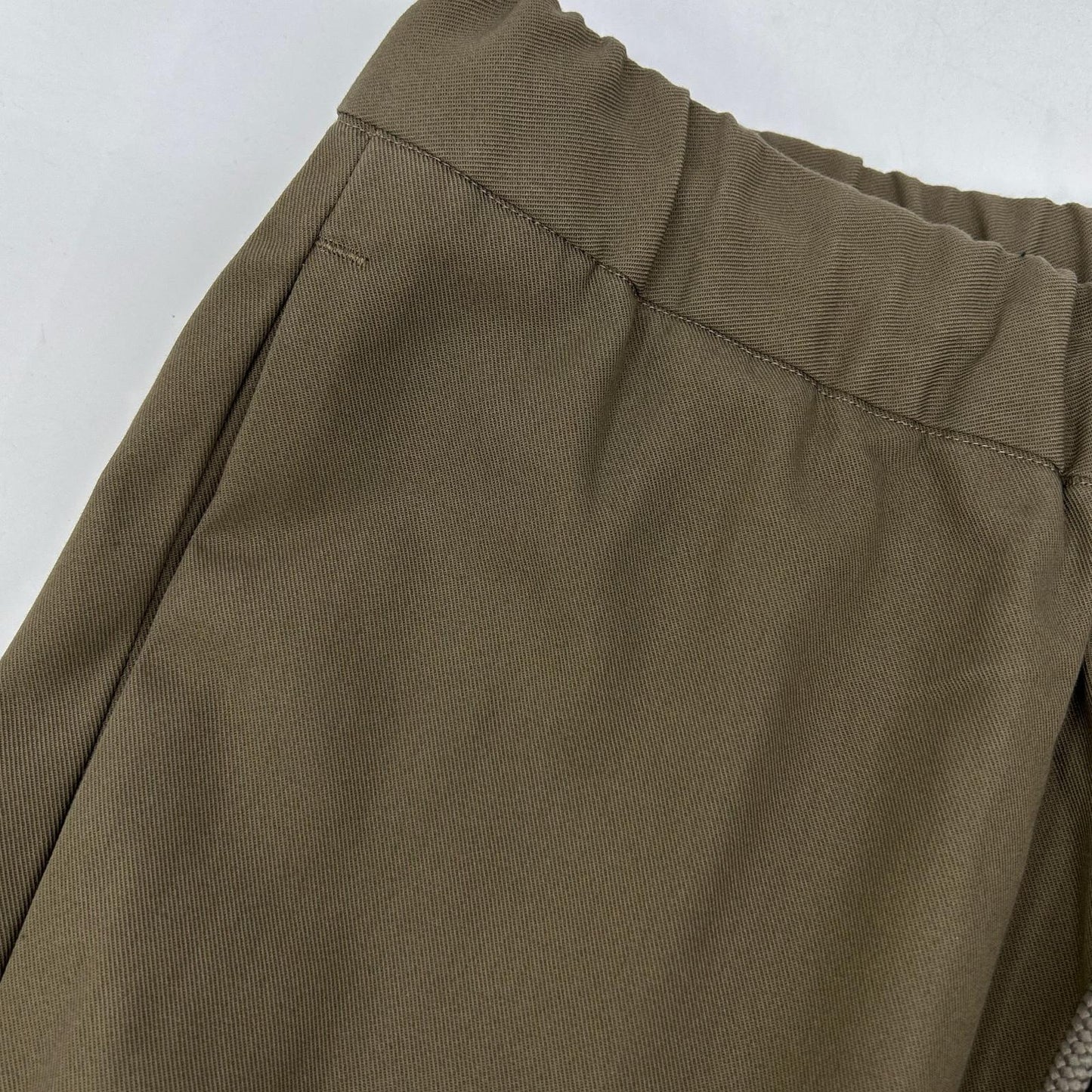 24AW A24C03PT01C Brown Organic Cotton Gabardine Easy Pants Bottoms 2 Men's