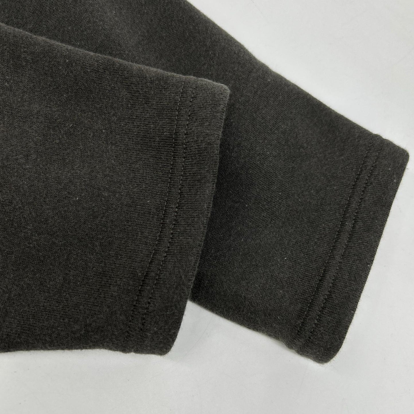 jieDa ジエダ 25AW グレー Leather Collar Fade Sweat Zip Jacket　Jie-25W-CT04-B ジャケット