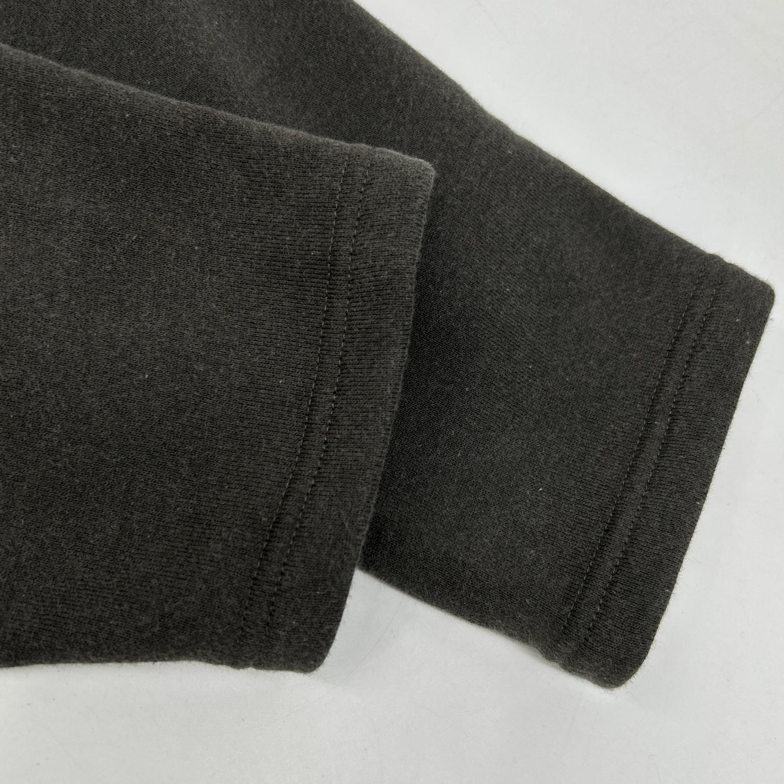 jieDa ジエダ 25AW グレー Leather Collar Fade Sweat Zip Jacket　Jie-25W-CT04-B ジャケット