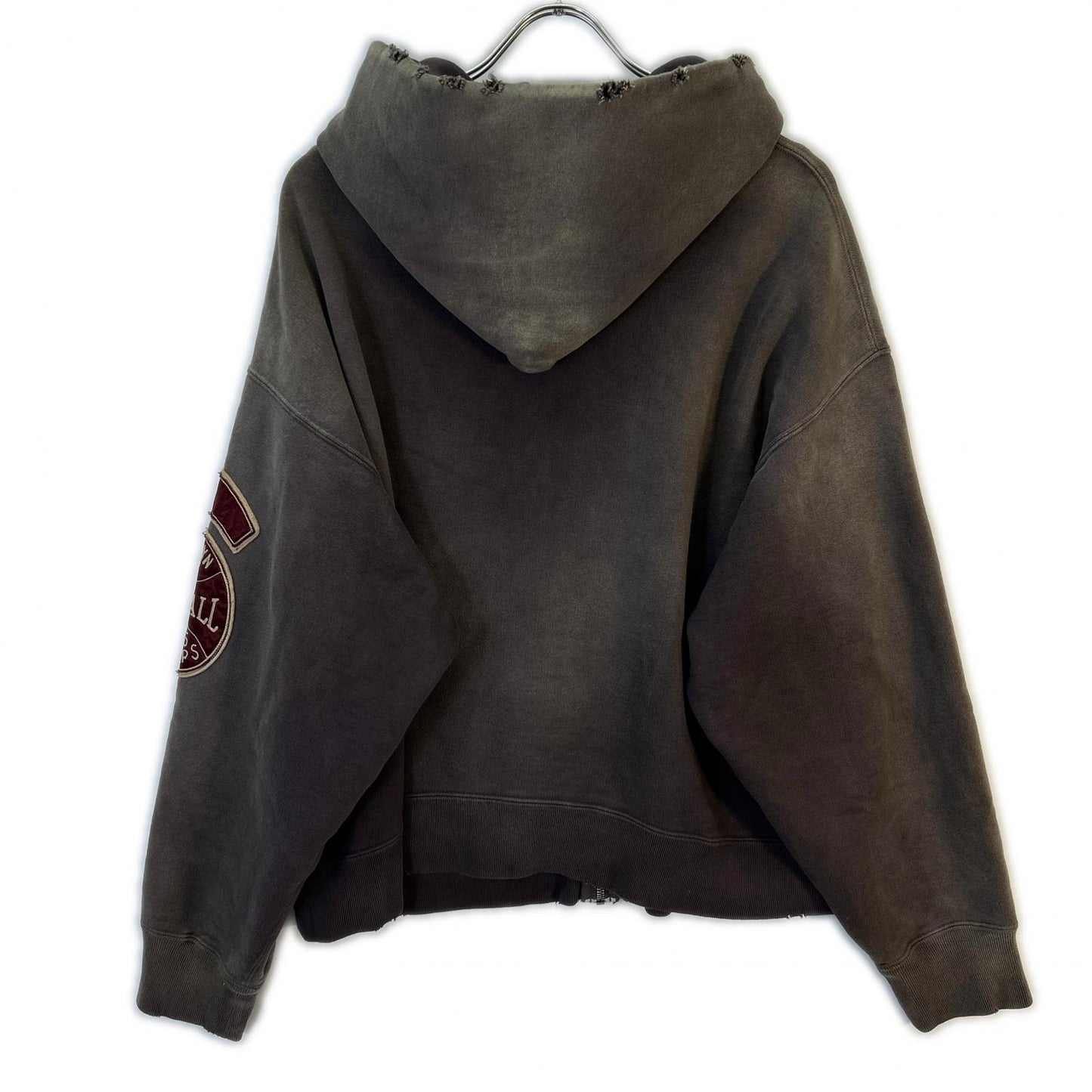 25AW BROWN BASEBALL CHAMPION ZIP HOODIE Tops L Men's