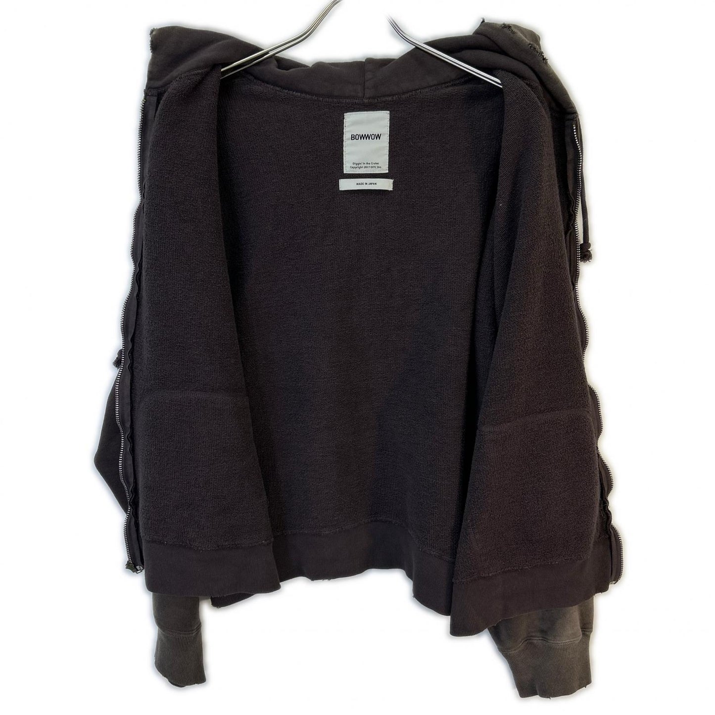 25AW BROWN BASEBALL CHAMPION ZIP HOODIE Tops L Men's