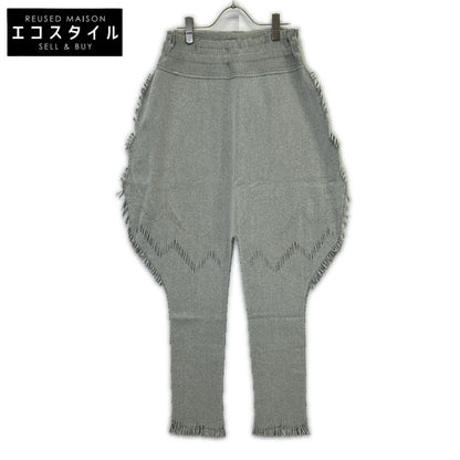 ISSEY MIYAKE 三宅一生 IF84KF592 灰色 流苏 束脚裤 裤子