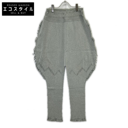 ISSEY MIYAKE 三宅一生 IF84KF592 灰色 流苏 束脚裤 裤子