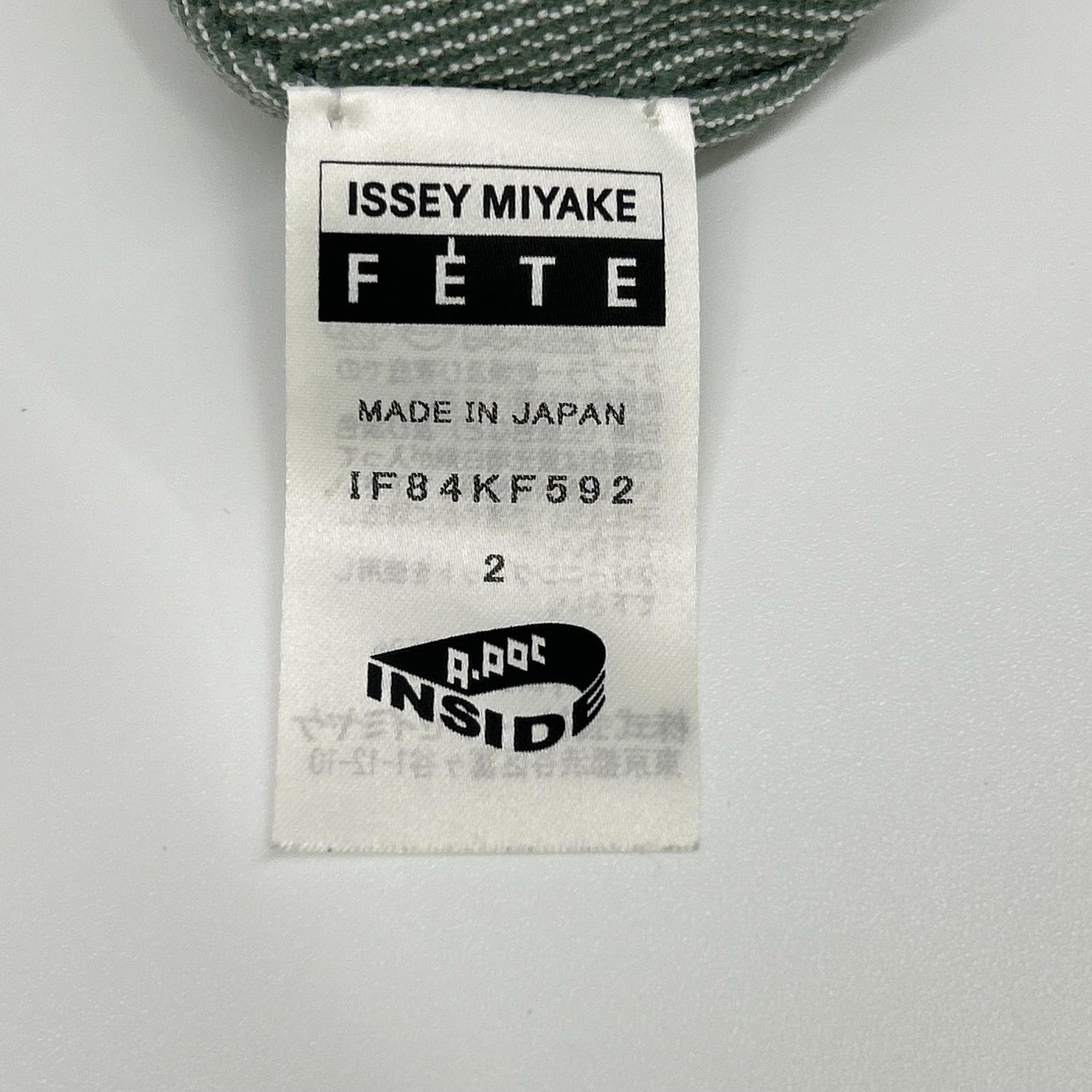 ISSEY MIYAKE 三宅一生 IF84KF592 灰色 流苏 束脚裤 裤子