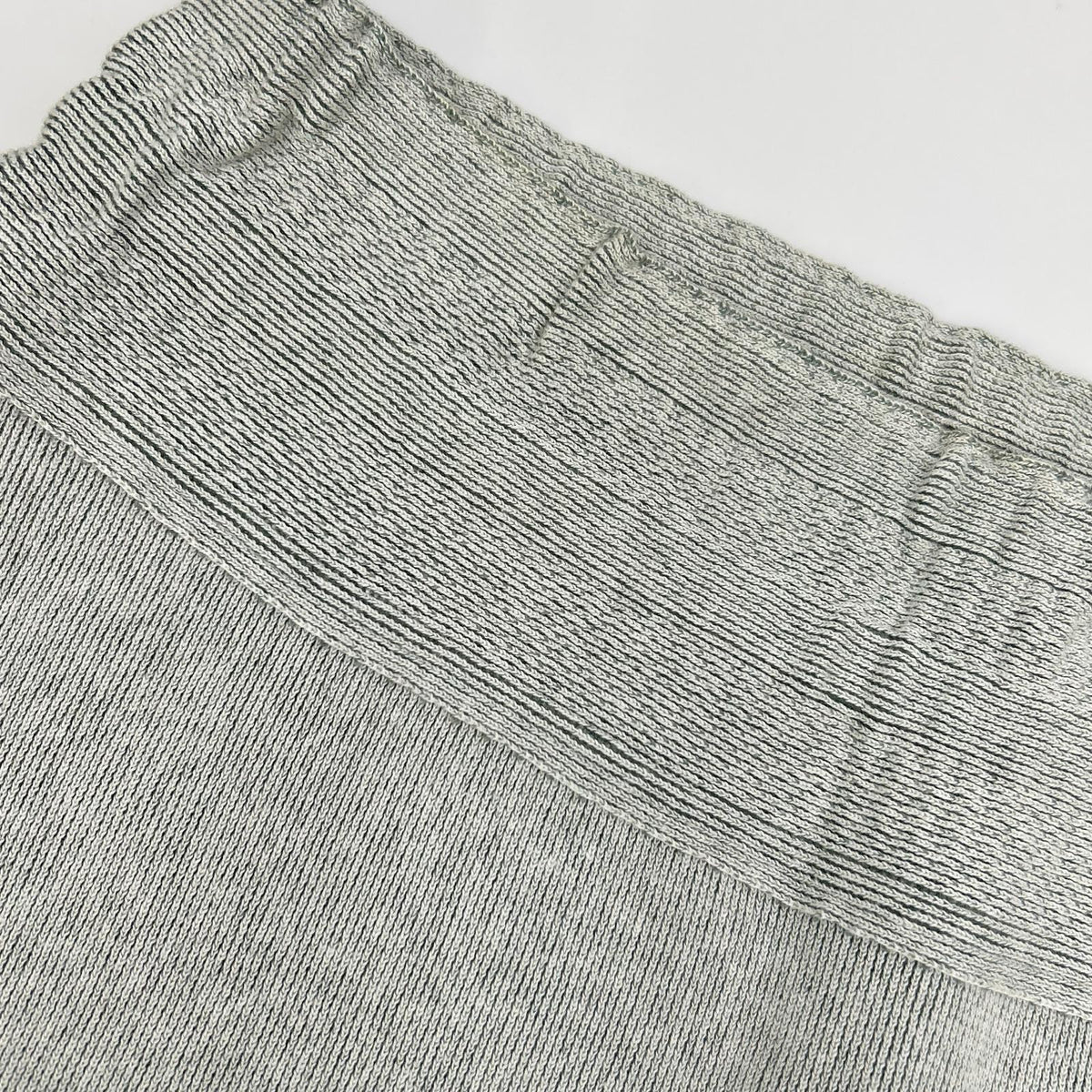 ISSEY MIYAKE IF84KF592 Gray Fringed Sarouel Pants Bottoms