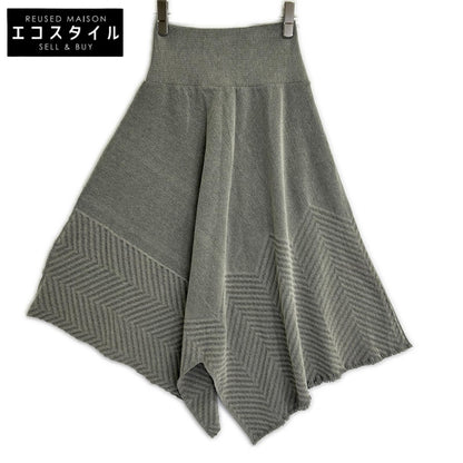 ISSEY MIYAKE Issey Miyake IM33KF306 asymmetrical cropped wide-leg pants, bottoms