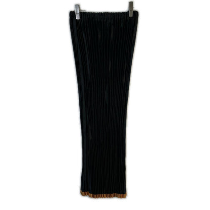 IM63-FG602 Black Pleated Skirt Skirt M Women's