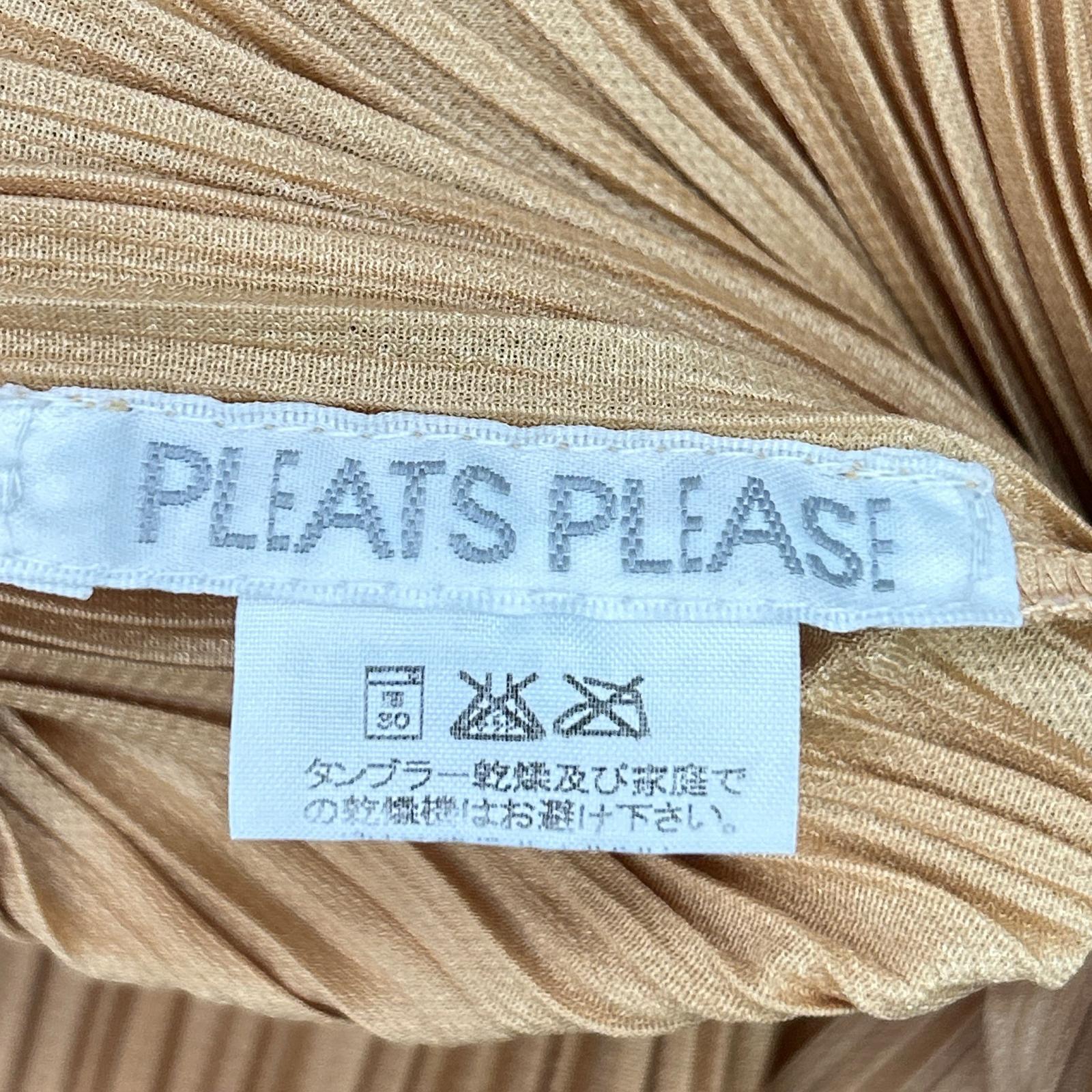 PLEATS PLEASE プリーツプリーズ  PP63-JK505 ｲｴﾛｰ ﾌﾟﾘｰﾂ ﾊｲﾈｯｸｶｯﾄｿｰ 4 PP63-JK505 ｲｴﾛｰ ﾌﾟﾘｰﾂ ﾊｲﾈｯｸｶｯﾄｿｰ トップス 4 レディース – style-eco