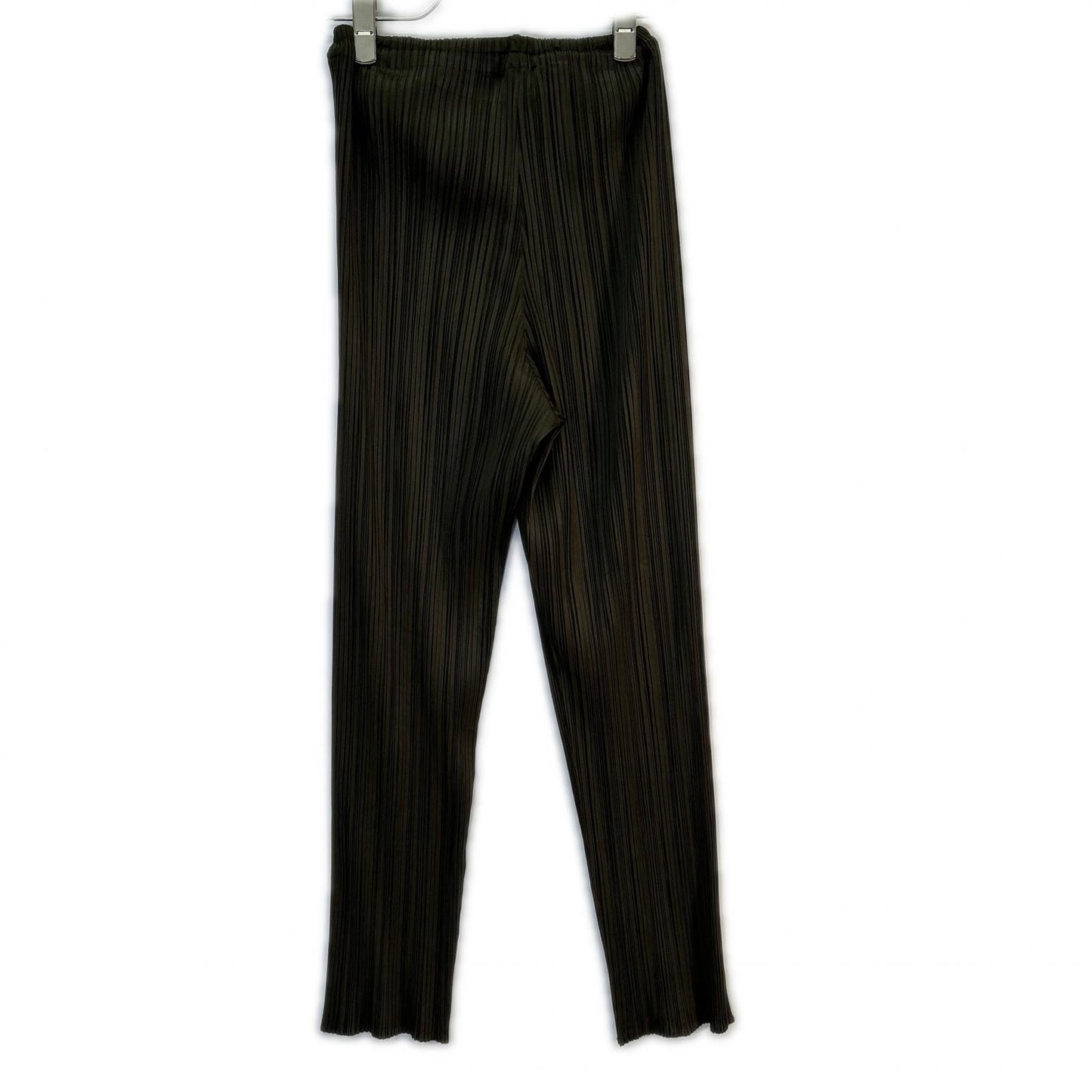 PP43-JF609 Pleated Straight Pants Bottoms 2 Ladies