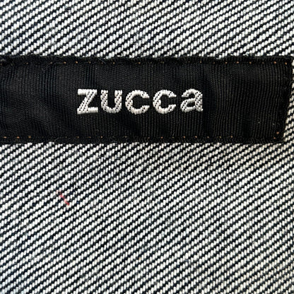 ZUCCA ズッカ CZ98ーFC728 ベージュ 背面ナイロン切替Gジャン ジャケット