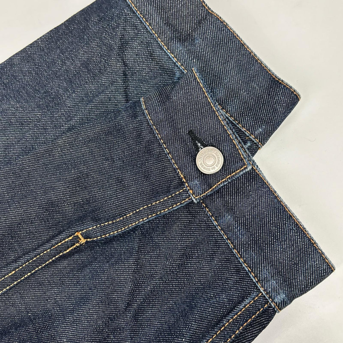 ZUCCA ズッカ CZ98ーFC728 ベージュ 背面ナイロン切替Gジャン ジャケット
