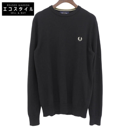 Like New Classic Crew Neck Jumper Wool Cotton Top Men's Black S K9601 Tops S Men's