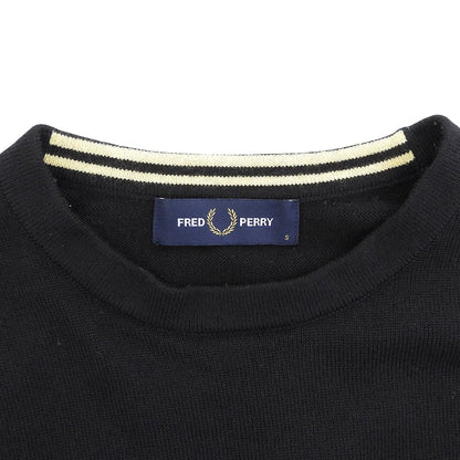 新品同様 Classic Crew Neck Jumper ウール コットン トップス メンズ ブラック S K9601 トップス S メンズ
